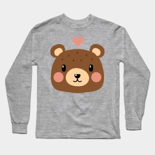 Cute Bear Long Sleeve T-Shirt